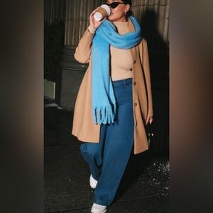 Abercrombie & Fitch Wool Blend Mod Coat XS